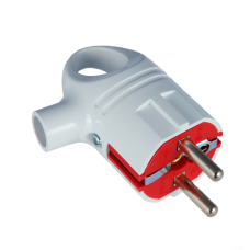 Вилка с кольцом с заземлением LEZARD 715-0401-604