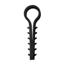 Дюбель елка круглая черная d-20мм. 50шт./уп. AWM