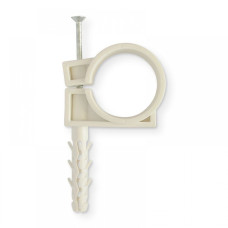 Обойма для труб и кабелей с ударным шуропом d-20-22мм. (50шт./уп.) AWM