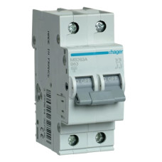 Автоматический выключатель Hager MBN263 B 2p 63А