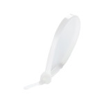 Стяжка кабельна 8x500 біла (100шт./уп.)  AWM