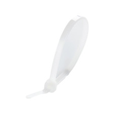 Стяжка кабельна 8x500 біла (100шт./уп.)  AWM