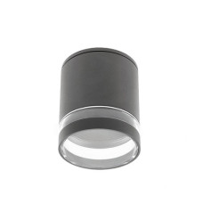 Фасадный светильник GTV RIVEN черный круглый OS-RIV102OKG-30