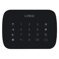 Беспроводная сенсорная клавиатура для четырех групп U-Prox Keypad G4 Black
