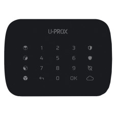 Беспроводная сенсорная клавиатура для четырех групп U-Prox Keypad G4 Black