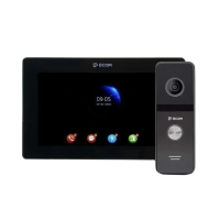 Комплект видеодомофона BCOM BD-770FHD Black Kit