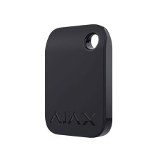Защищенный бесконтактный брелок для клавиатуры AJAX Tag – 10 шт. (black)