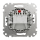 Двухклавишный выключатель SCHNEIDER Sedna Design алюминий SDD113105