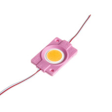 LED-модуль МТК-СОВ-Round-1Led-P-2,4W №97/7 розовый