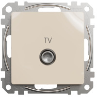 Розетка телевизионная конечная SCHNEIDER Sedna Design бежевый SDD112471