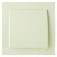 Выключатель одноклавишный NILSON Touran крем 24121001