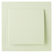 Выключатель одноклавишный NILSON Touran крем 24121001