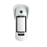 Беспроводной уличный оповещатель движения с камерой Ajax MotionCam Outdoor (PhOD) Jeweller (8EU) white