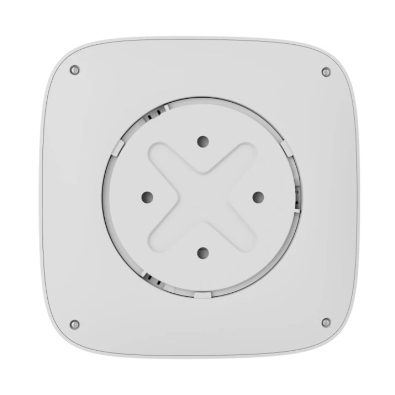 Бездротовий сповіщувач диму та температури Ajax FireProtect 2 RB (Heat/Smoke) (8EU) white