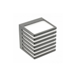 Світлодіодний світильник фасадний SIROLO 10 Вт 1000 лм IP54 AC220-240V 50/60 Гц 4000K графіт GTV LD-SIRO10WG-30