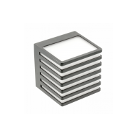 Светодиодный фасадный светильник SIROLO 10 Вт 1000 лм IP54 AC220-240V 50/60 Гц 4000K графит GTV LD-SIRO10WG-30