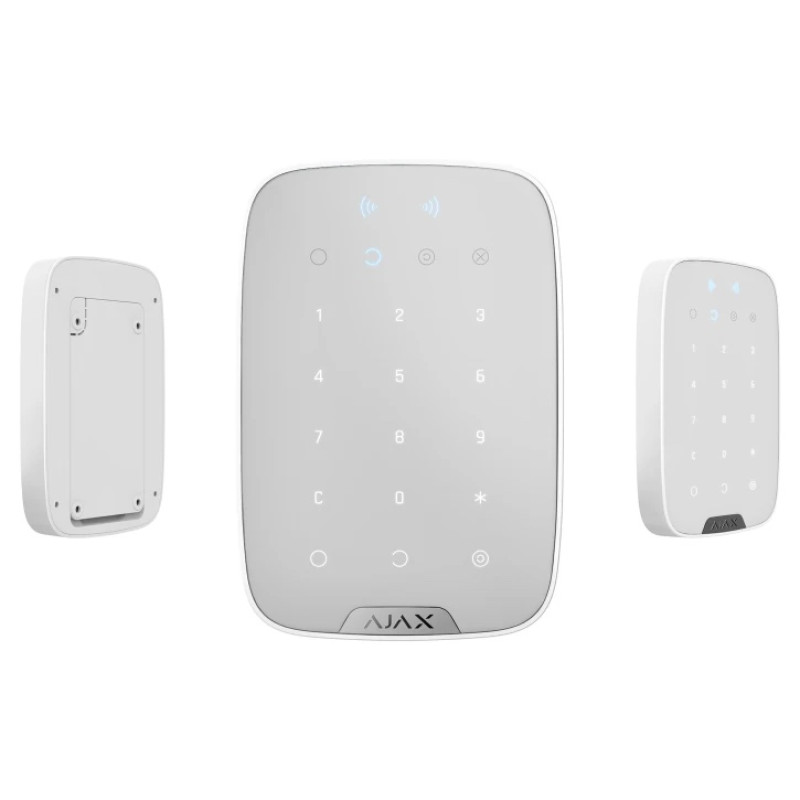 Беспроводная клавиатура Ajax Keypad Plus white