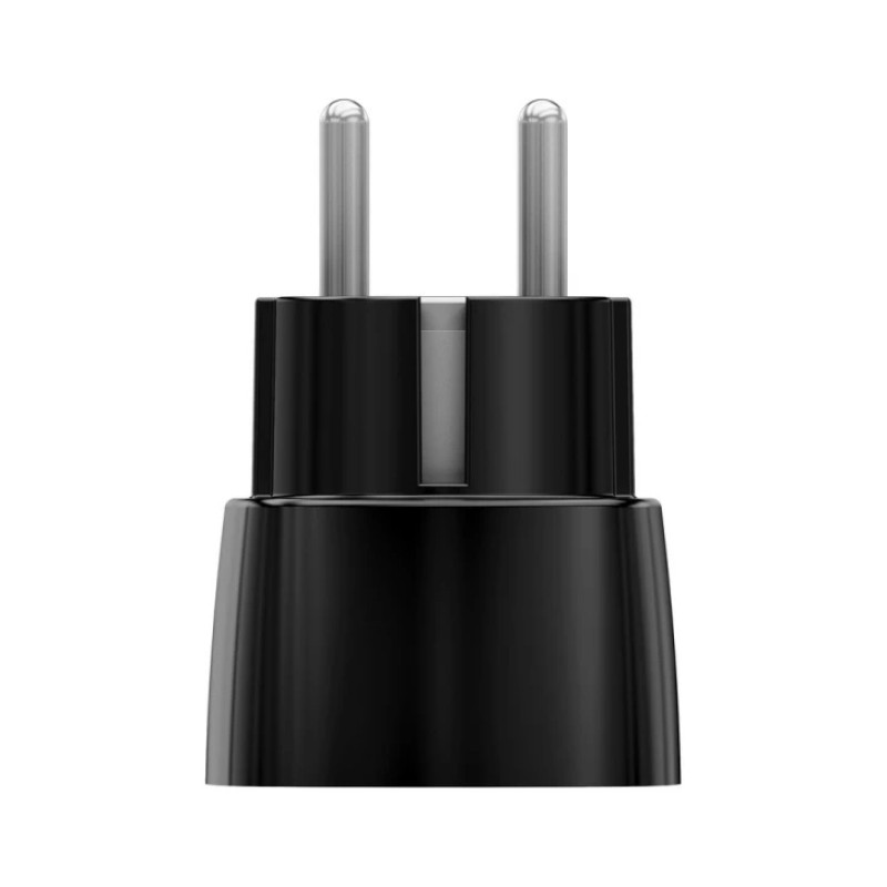 Радиоуправляемая умная розетка со счетчиком энергопотребления AJAX Socket (black)