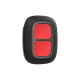 Бездротова екстрена кнопка AJAX DubleButton (black)