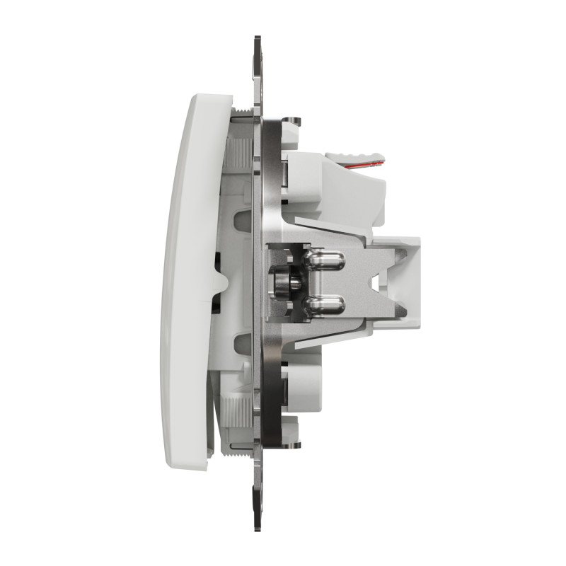 Двухклавишный выключатель SCHNEIDER Sedna Design белый SDD111105 