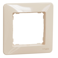 Рамка одинарная SCHNEIDER Sedna Design бежевый SDD312801