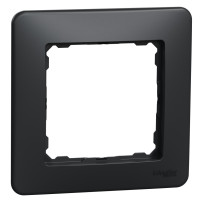 Рамка одинарная SCHNEIDER Sedna Design черный SDD314801