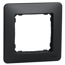 Рамка одинарная SCHNEIDER Sedna Design черный SDD314801