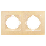 Рамка подвійна NILSON Touran клен 24280092
