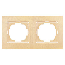 Рамка подвійна NILSON Touran клен 24280092