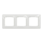 Рамка тройная горизонтальная SCHNEIDER Sedna Design белая SDD311803