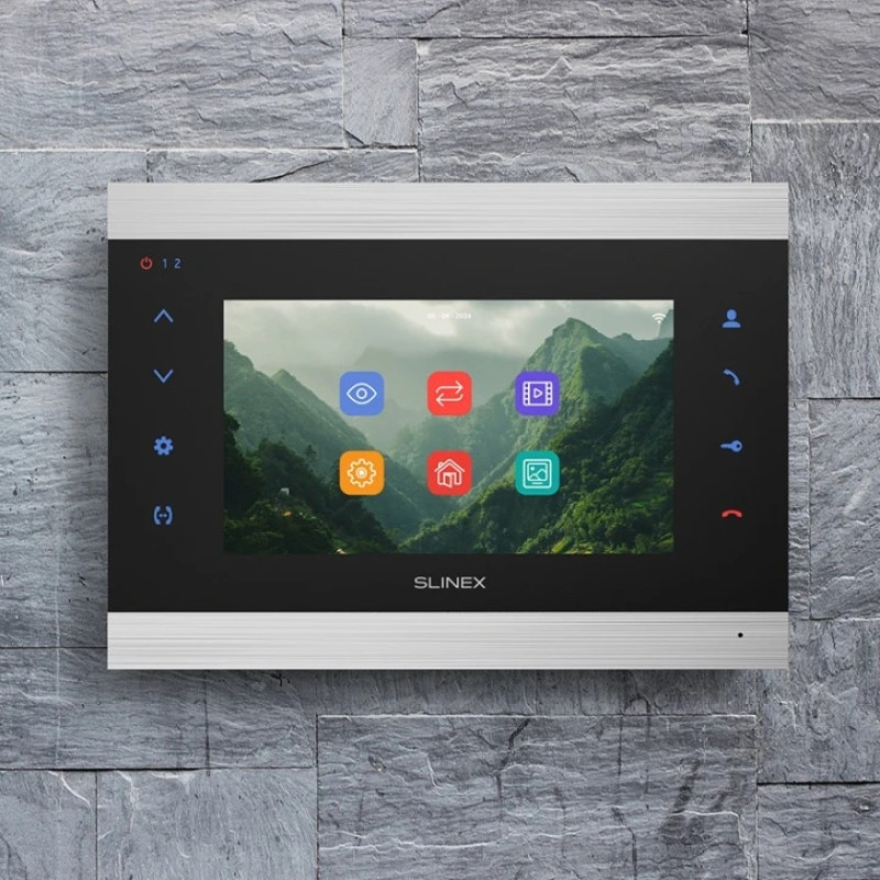 Видеодомофон Slinex SL-07N Cloud silver/black