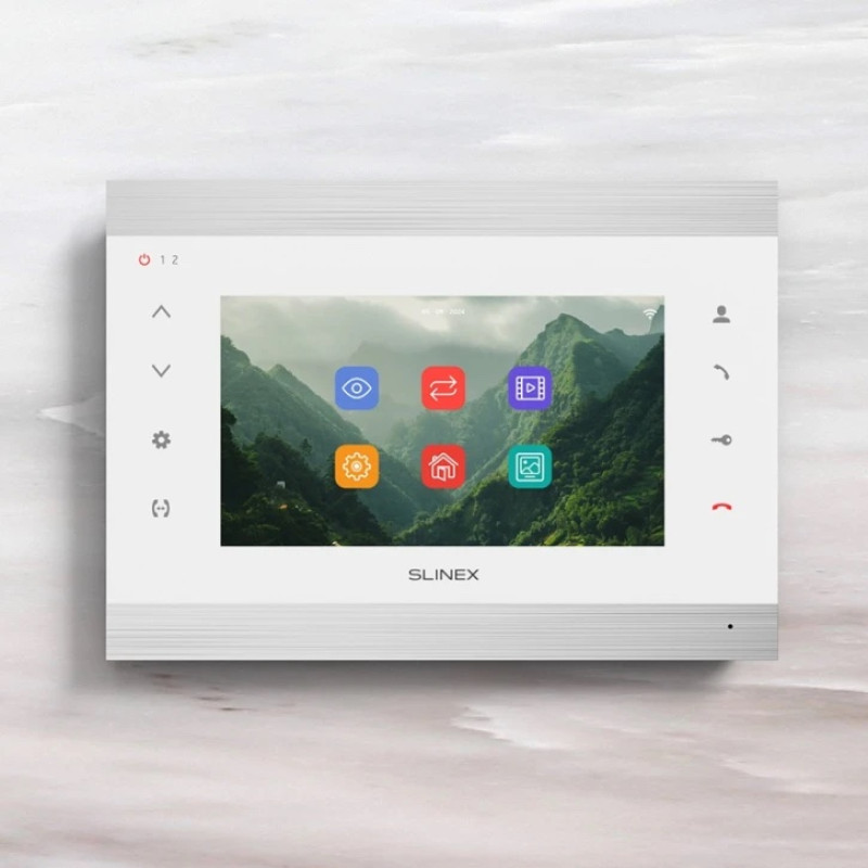 Видеодомофон Slinex SL-07N Cloud silver/white