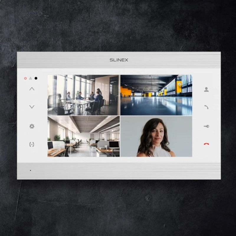 Відеодомофон Slinex SL-10N Cloud (silver + white)