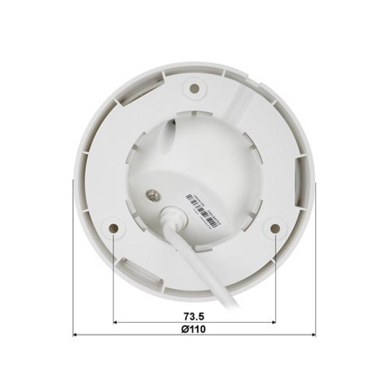 IP камера відеоспостереження 2 МП IP DS-2CD1321G0-I (2.8мм)