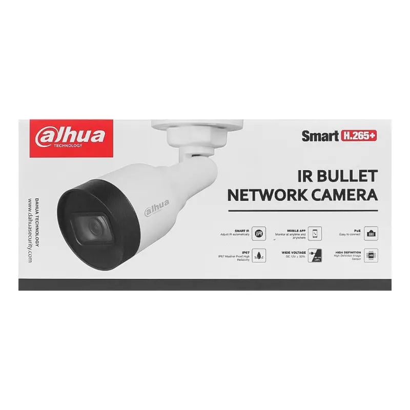 IP камера видеонаблюдения 2MP ИК IP DH-IPC-HFW1230S1 (2.8мм)