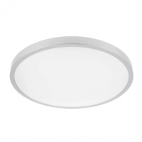 Светильник светодиодный накладной GTV ATOL 32W 4000K 2560lm IP54 серебро LD-ATOL32W-NW-02