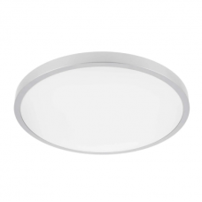 Светильник светодиодный накладной GTV ATOL 32W 4000K 2560lm IP54 серебро LD-ATOL32W-NW-02