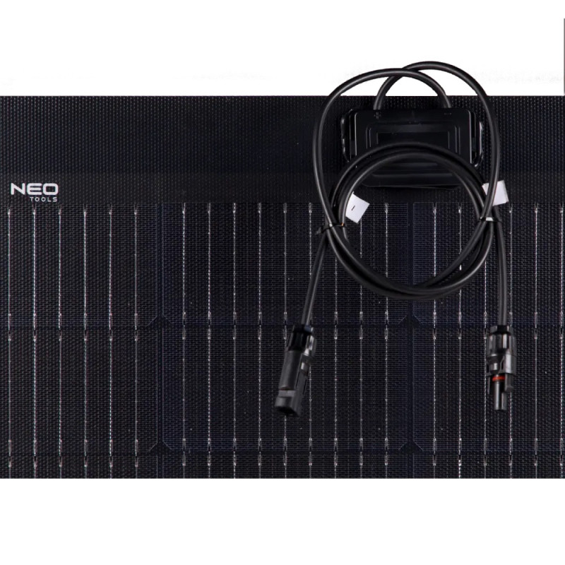 Солнечная панель, гибкая структура, 850x710x2.8 Neo Tools 100Вт