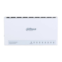 Коммутатор 8-портовый L2 неуправляемый Dahua Technology DH-PFS3008-8ET-L