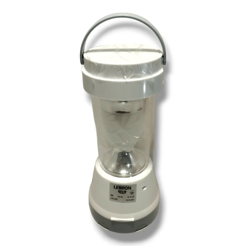 Ліхтар кемпінговий акумуляторний LEBRON L-HL-625 6W 1200mAh Li-Ion USB 15-16-25