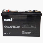 Аккумулятор LiFePO4 12.8V 100Ah BMS 50/100A-1280Wh MUST (LP15-12100)