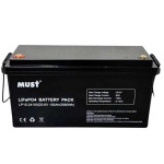 Аккумулятор LiFePO4 25.6V 100Ah (BMS 60/100А - 2560Wh) MUST ( LP15-24100 )
