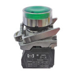 Кнопка Старт FPPCPIG230 1NO зеленая без фиксации Промфактор (FP4-BW3361230)