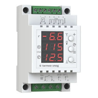 Терморегулятор  ДІН  -20...+10*С 16А terneo sneg сніготанення