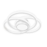 Светодиодный Smart светильник FORSAGE+пульт круг 100W 3000-5000K IP20 белый ( 220775 )