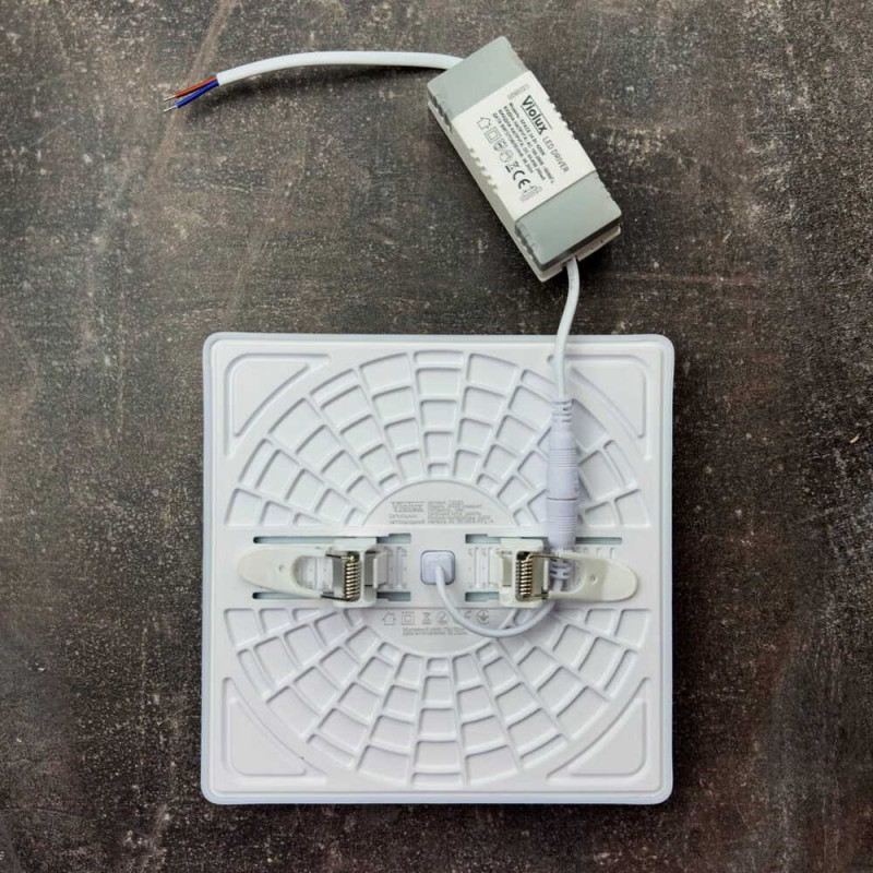 Светильник LED даунлайт Violux SPACE 24W 4200K квадрат IP20 ( 100250 )