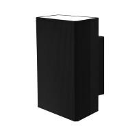 Светильник фасадный Violux ARDEN-2D 2x35Вт GU10 IP44 черный ( 500190 )