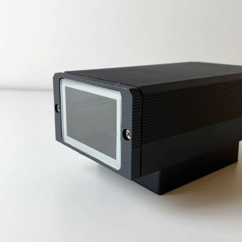 Светильник фасадный Violux ARDEN-2D 2x35Вт GU10 IP44 черный ( 500190 )