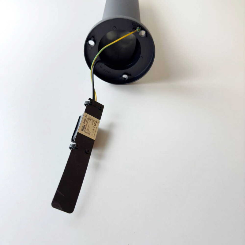 Светильник фасадный Violux CORSO-60 40Вт E27 IP44 черный ( 500280 )