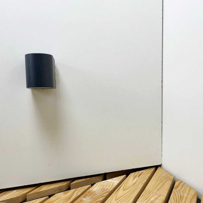 Светильник фасадный Violux SPIDER-1D 35Вт GU10 IP44 антрацит ( 500370 )